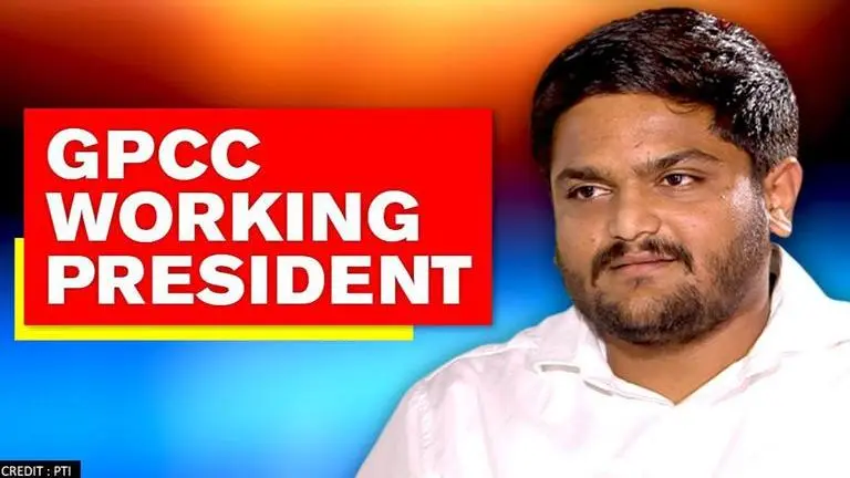 Hardik Patel made Gujarat Congress working president after recent MLA defections to BJP Hardik Patel