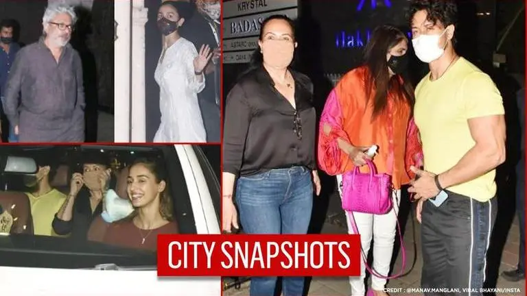 Disha Patani-Tiger Shroff joined by Ayesha; Alia Bhatt meets Sanjay Leela Bhansali Disha Patani-Tiger Shroff joined by Ayesha; Alia Bhatt meets Sanjay Leela Bhansali