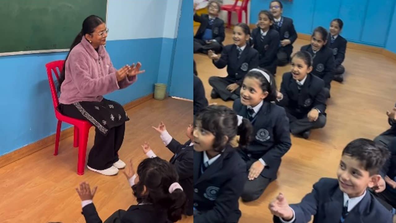 Dance Teacher Makes Students Dance to Justh's viral song 'Chor ...