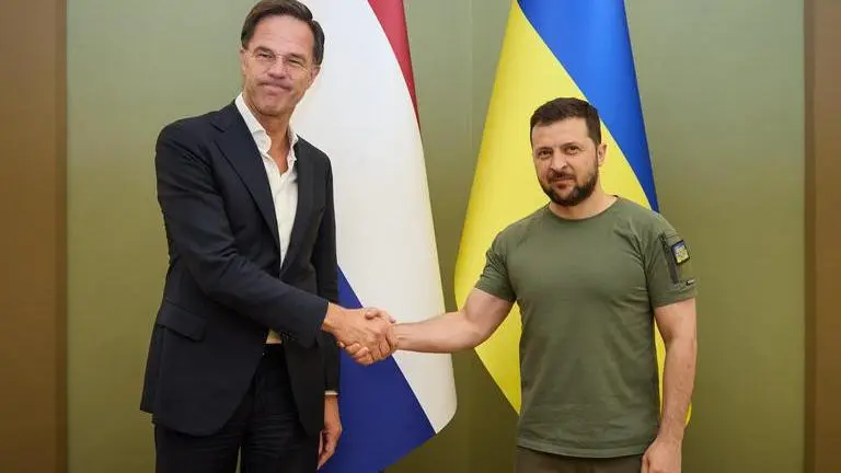 Netherlands PM meets Zelesnskyy in Ukraine; urges Europe to continue their support to Kyiv Netherlands