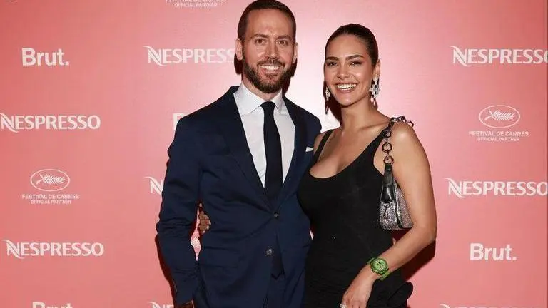 Esha Gupta, beau Manuel Campos Guallar twin on date night at Cannes Esha Gupta