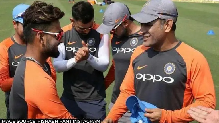 Rishabh Pant reveals what idol MS Dhoni told him before making debut for India Rishabh Pant