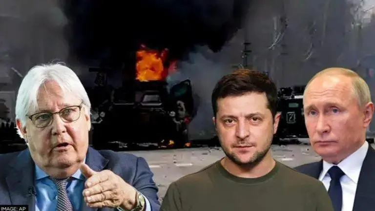 UN aid chief Martin Griffiths avers 'not optimistic' about Ukraine ceasefire UN