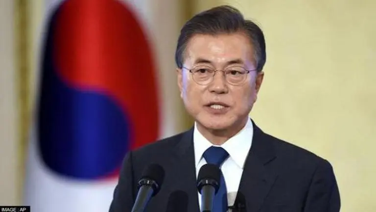 South Korea's President Moon commits to reducing carbon emissions by 40% by 2030 South Korea