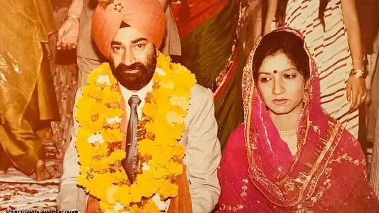 Savita Bhatti reminisces good old memories of her wedding to late Jaspal Bhatti Savita Bhatti