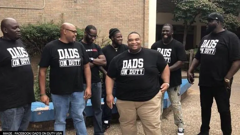 US: Fathers form 'Dads on Duty' group to stop violence at children's school in Louisiana US