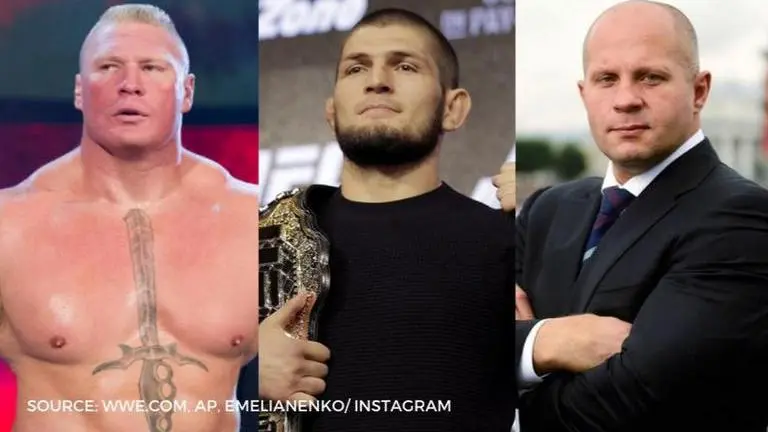 Khabib Nurmagomedov says Brock Lesnar vs Fedor Emelianenko would be his ‘Fantasy’ bout Khabib Nurmagomedov