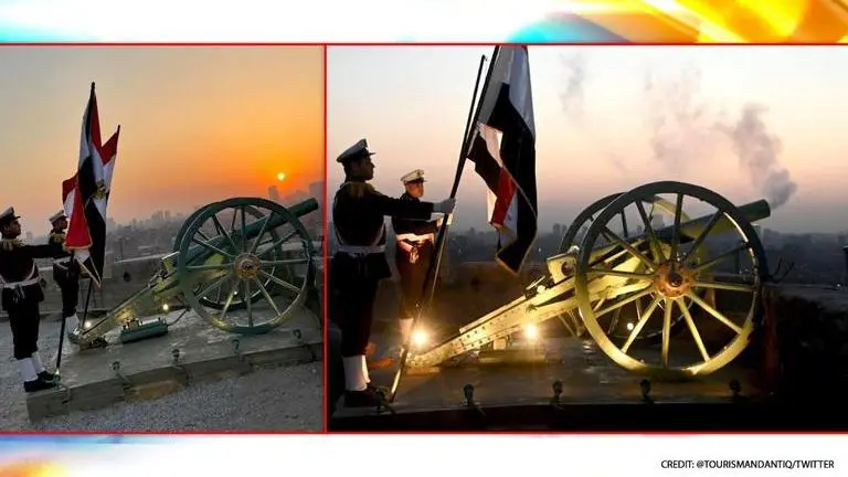 Egypt's centuries old 'Ramadan Cannon' fired after 30 years of silence (Image Credit:TourismandAntiq/Twitter)
