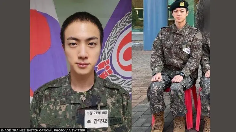 BTS: Jin spotted in military uniform in new photo, ARMY gush about how ‘handsome’ he looks Jin
