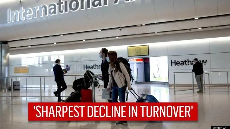 UK govt says monthly air passenger arrivals fell by 98% at peak of the pandemic UK