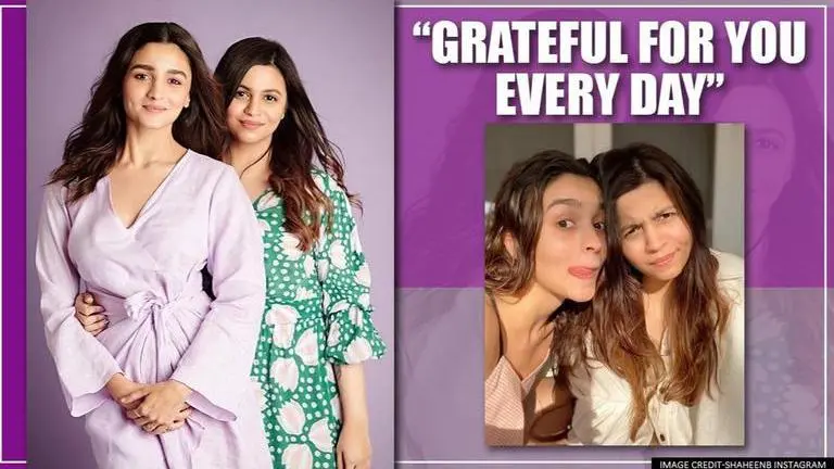 Shaheen Bhatt showers love for 'best friend' 'partner-in-crime' sister Alia Bhatt Shaheen Bhatt