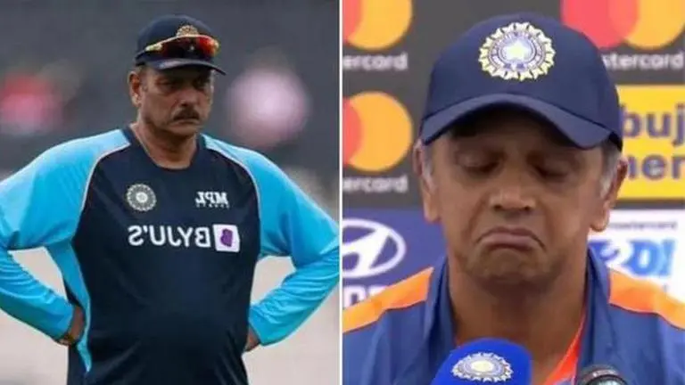 'What do you need that many breaks for': Ravi Shastri's bold statement on Rahul Dravid Ravi Shastri, Rahul Dravid, India vs New Zealand, NZ vs IND, India coach, Shastri on rahul dravid, rahul dravid career, rahul dravid coach