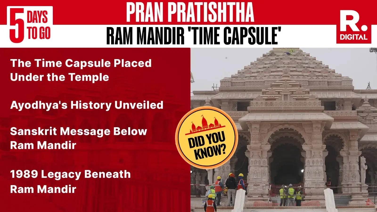 Ram Mandir Interesting Facts The Time Capsule Placed Under the Temple