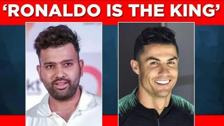 Rohit Sharma calls Cristiano Ronaldo a 'king', appreciates his overall achievements Rohit