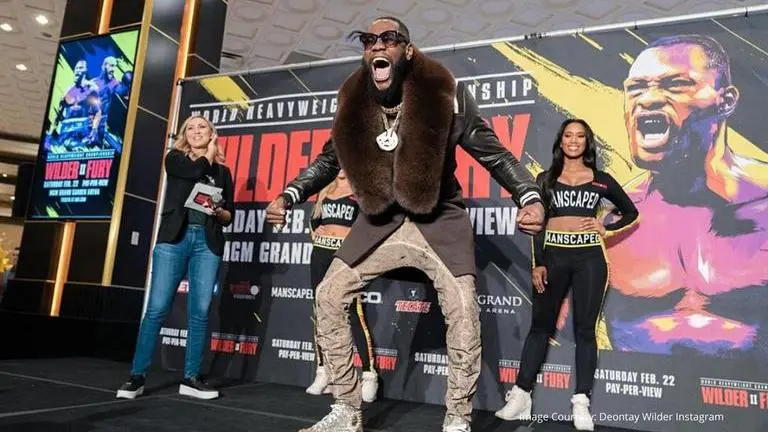 Deontay Wilder twerking