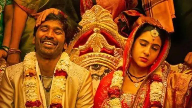 Dhanush didn't read Atrangi Re's script before signing film, reveals factor to accept role Dhanush, atrangi re poster