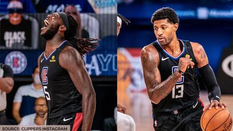 Paul George-Montrezl Harrell had "heated" argument during Clippers loss to Nuggets paul george