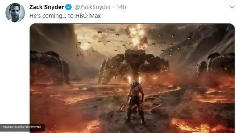 Zack Snyder gives first look at Darkseid in his cut of 'Justice League' Justice League