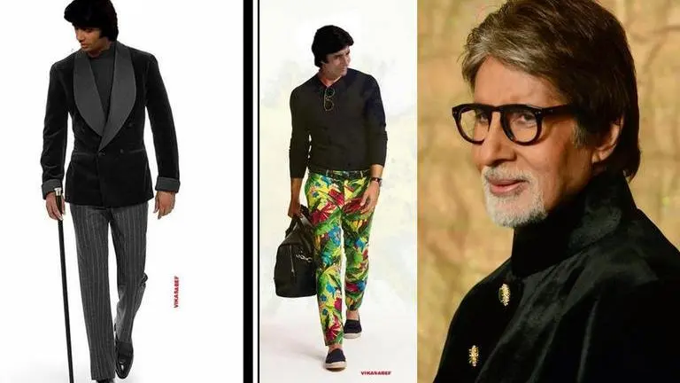 Amitabh Bachchan shares pictures from younger days, says 'Wish I could go back' Amitabh Bachchan