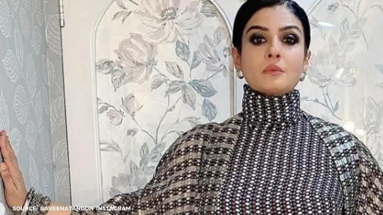 Raveena Tandon outraged over hunter killing baby giraffe, posing with its heart raveena tandon