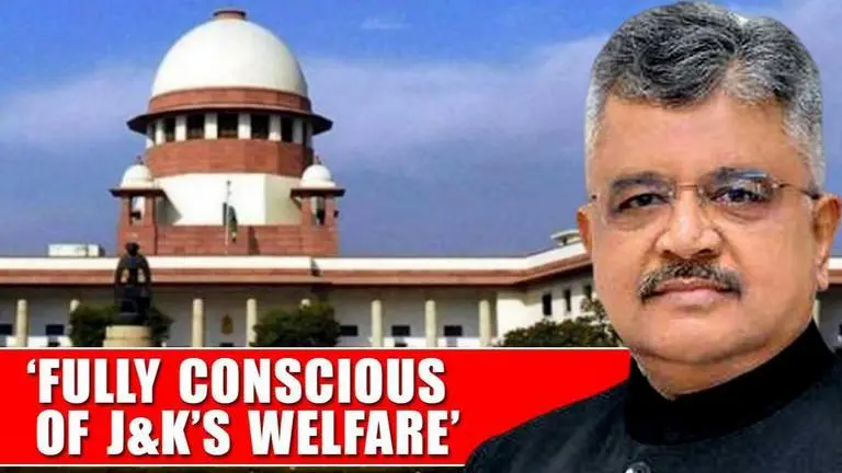 All facilities there, govt conscious of J&K's well being: SG Tushar Mehta on 4G plea in SC Tushar Mehta
