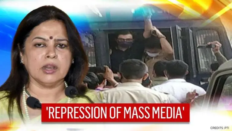 Meenakshi Lekhi condemns Arnab Goswami's arrest, calls police action 'signs of Fascism' Arnab Goswami