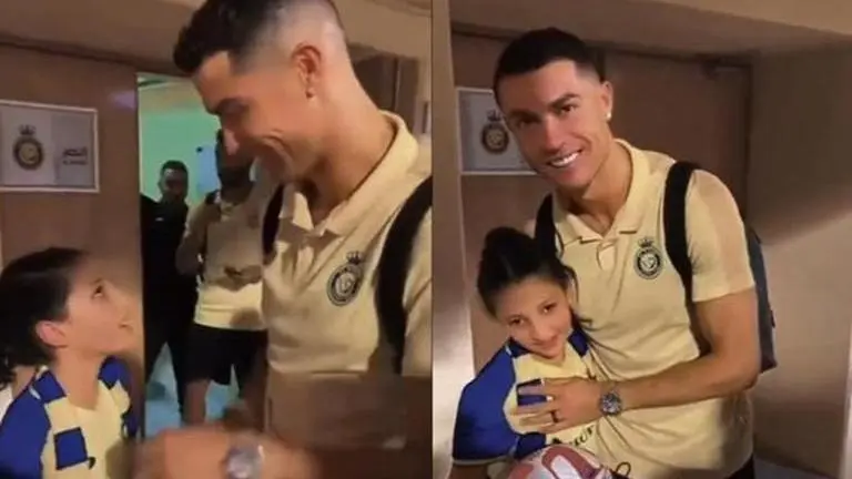 'You gave me luck': Blind Cristiano Ronaldo fan gets big surprise from CR7 himself- WATCH 'You gave me luck': Blind Cristiano Ronaldo fan gets big surprise from CR7 himself- WATCH