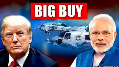 PM Modi-led CCS clears 24 Lockheed Martin MH-60R multi-role helicopters' purchase for Navy PM Modi