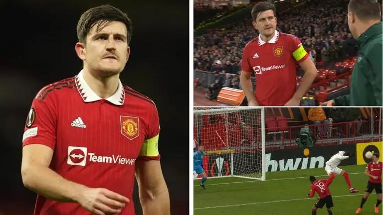 Europa League Manchester United vs Sevilla Netizens come down hard on Harry Maguire
