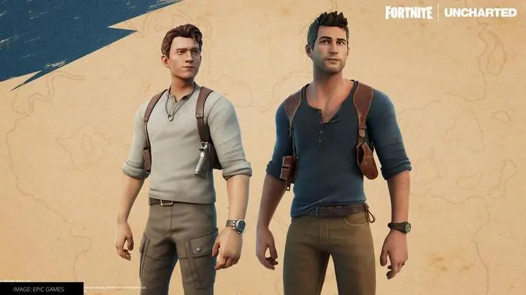 Fortnite Uncharted Skins: Price, Drake's Treasure Map and more details