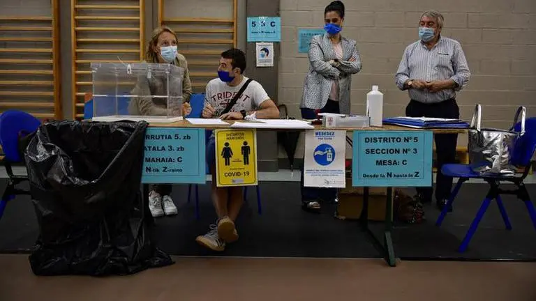 Spain holds 2 regional elections amid small virus outbreaks