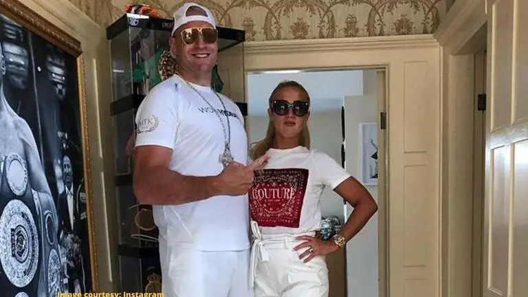 Tyson Fury fears divorce from wife Paris if Deontay Wilder fight happens on Christmas Day Tyson Fury