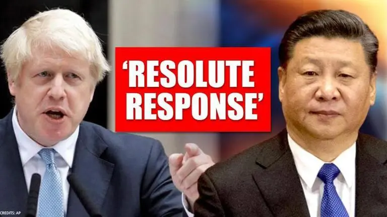 China determined to give 'resolute response' if UK sanctions Chinese officials China