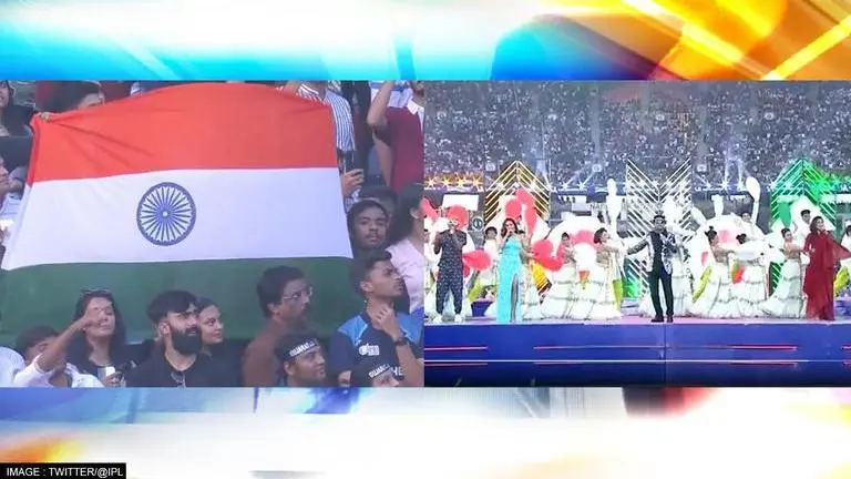 IPL 2022 Final: Over 1 lakh people singing 'Vande Mataram' will give you goosebumps; WATCH IPL 2022, IPL 2022 Final, AR Rahman, GT vs RR, IPL 2022 closing ceremony, ar rahman maa tujhe salam ipl final, ipl final, ipl final live, ar rahman