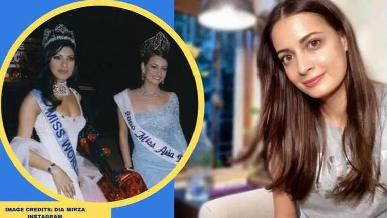 Dia Mirza shares fond memories from the time she shared stage with Priyanka, Aishwarya DIA MIRZA