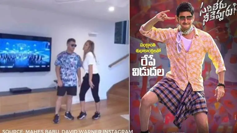 Mahesh Babu praises David Warner for his 'simply awesome' dance performance Mahesh Babu