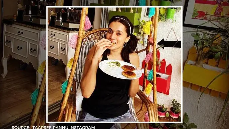 Taapsee Pannu confesses she 'bothers' about eating snacks amid 'aimless chaos' Taapsee Pannu