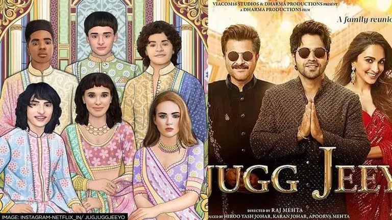 'Stranger Things' gets a 'Jug Jugg Jeeyo' remake as Netflix drops the show's desi poster Stranger Things, jug jugg jeeyo