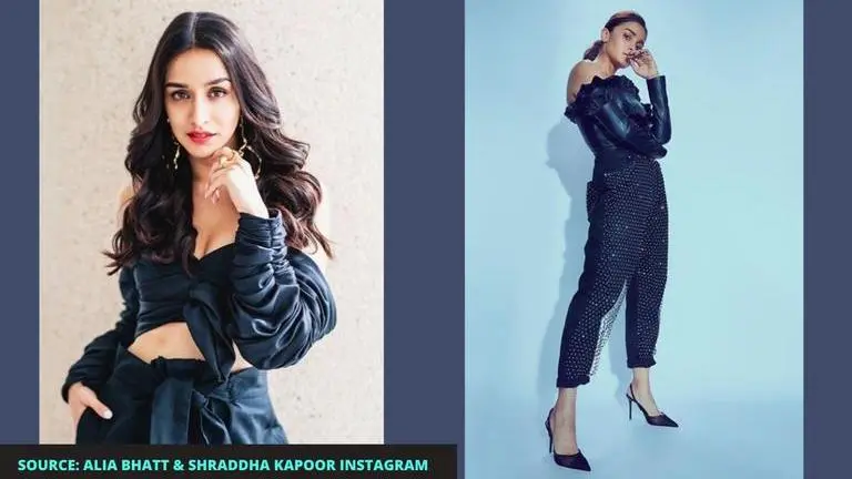 Shraddha Kapoor vs Alia Bhatt: Who donned black off-shoulder outfit better? Shraddha Kapoor