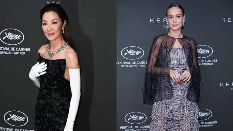 Michelle Yeoh, Brie Larson show their wild dance moves at Cannes after party | Watch Michelle Yeoh