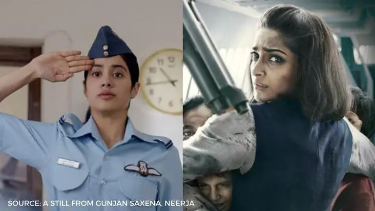 Janhvi Kapoor's 'Gunjan Saxena' and other female-centric patriotic movies janhvi kapoor's gunajn saxena