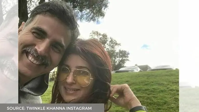 Twinkle Khanna shares her backup plan in case any of Akshay Kumar's stunts go wrong; watch twinkle khanna