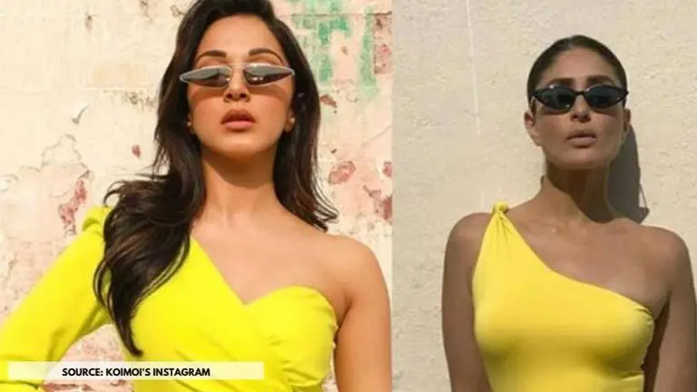 Kiara Advani and Kareena Kapoor Khan in stunning yellow outfits Kiara Advani