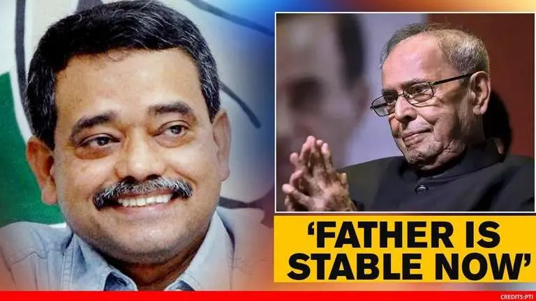 Pranab Mukherjee "stable now; positive signs noticed": Former President's son Abhijit Pranab Mukherjee