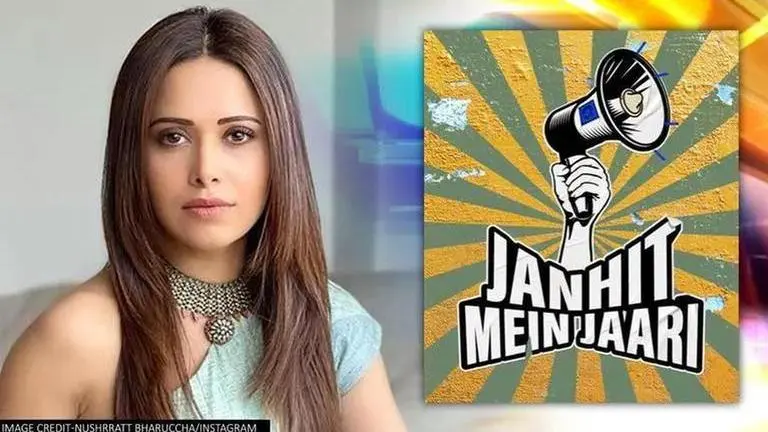 'Janhit Mein Jaari': Nushrratt Bharuccha starrer gets release date; Here's when it's out Nushrratt Bharuccha