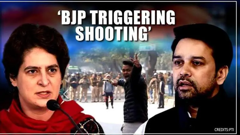 Priyanka Gandhi Vadra claims Jamia shooting a result of BJP's inflammatory speeches Priyanka Gandhi