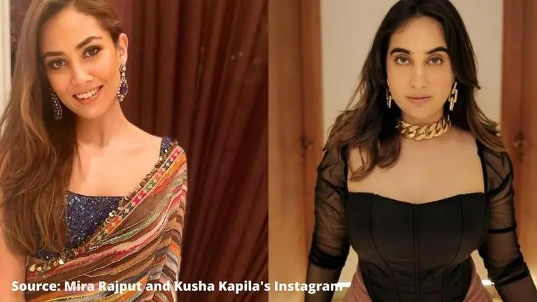 Mira Rajput and Kusha Kapila's Instagram