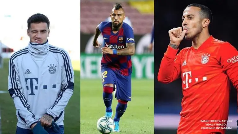 Barcelona vs Bayern: Stars who have played for both sides ft Coutinho, Thiago, Vidal barcelona vs bayern