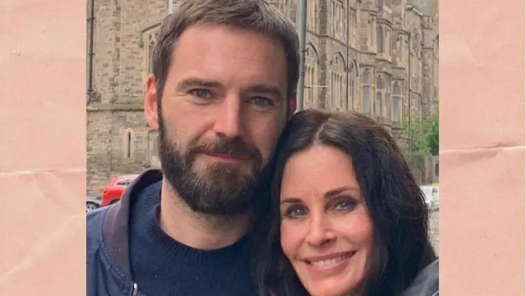 Courteney Cox wishes boyfriend 'J' while counting the days since they last met courteney cox