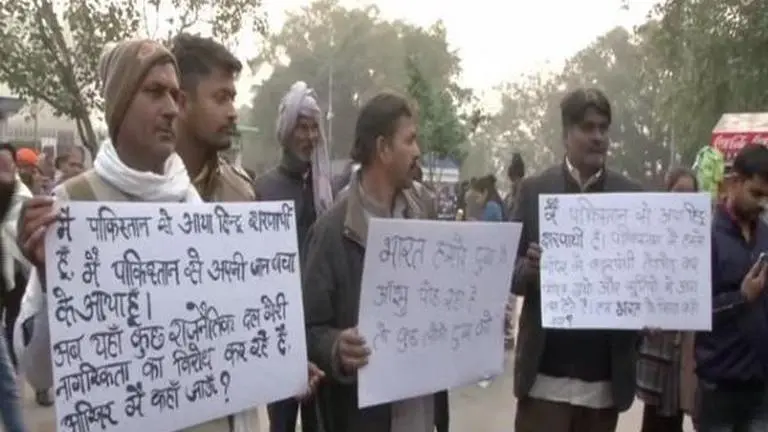 Delhi: Pakistani Hindu community holds peaceful pro-CAA rally Delhi